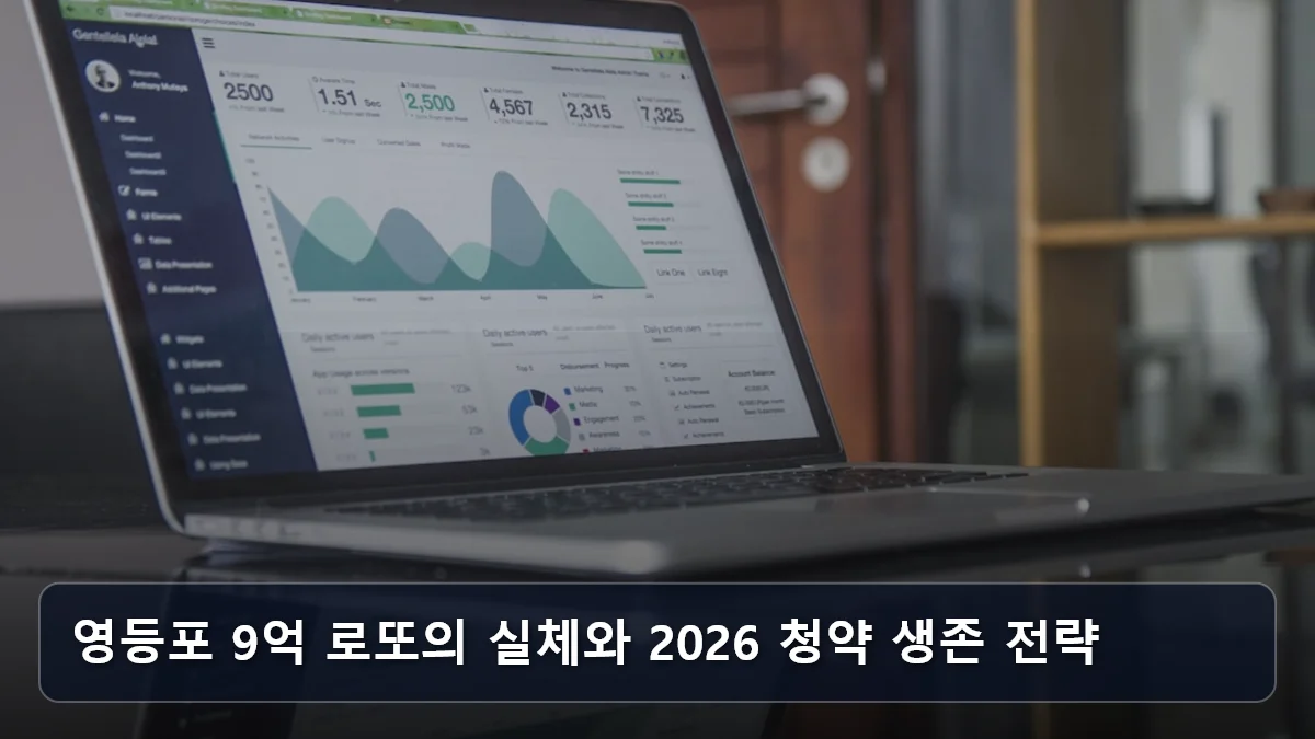 영등포 9억 로또의 실체와 2026 청약 생존 전략 관련 이미지