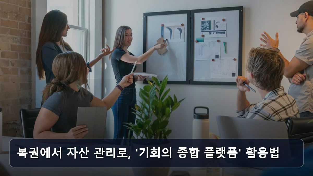 복권에서 자산 관리로, '기회의 종합 플랫폼' 활용법 관련 이미지
