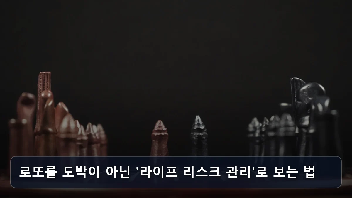 로또를 도박이 아닌 '라이프 리스크 관리'로 보는 법 관련 이미지