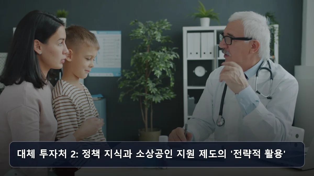 대체 투자처 2: 정책 지식과 소상공인 지원 제도의 '전략적 활용' 관련 이미지