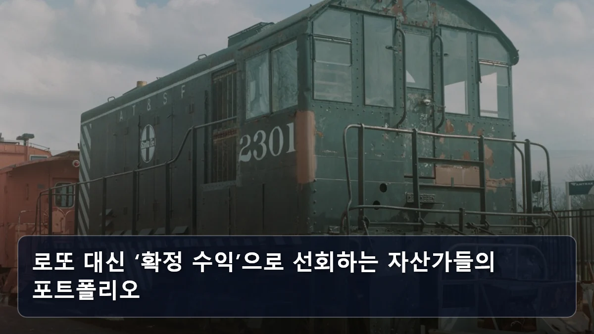 로또 대신 ‘확정 수익’으로 선회하는 자산가들의 포트폴리오 관련 이미지