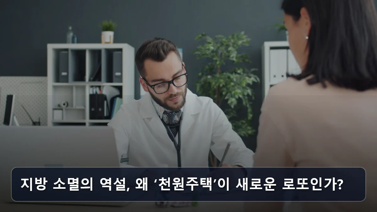 지방 소멸의 역설, 왜 ‘천원주택’이 새로운 로또인가? 관련 이미지