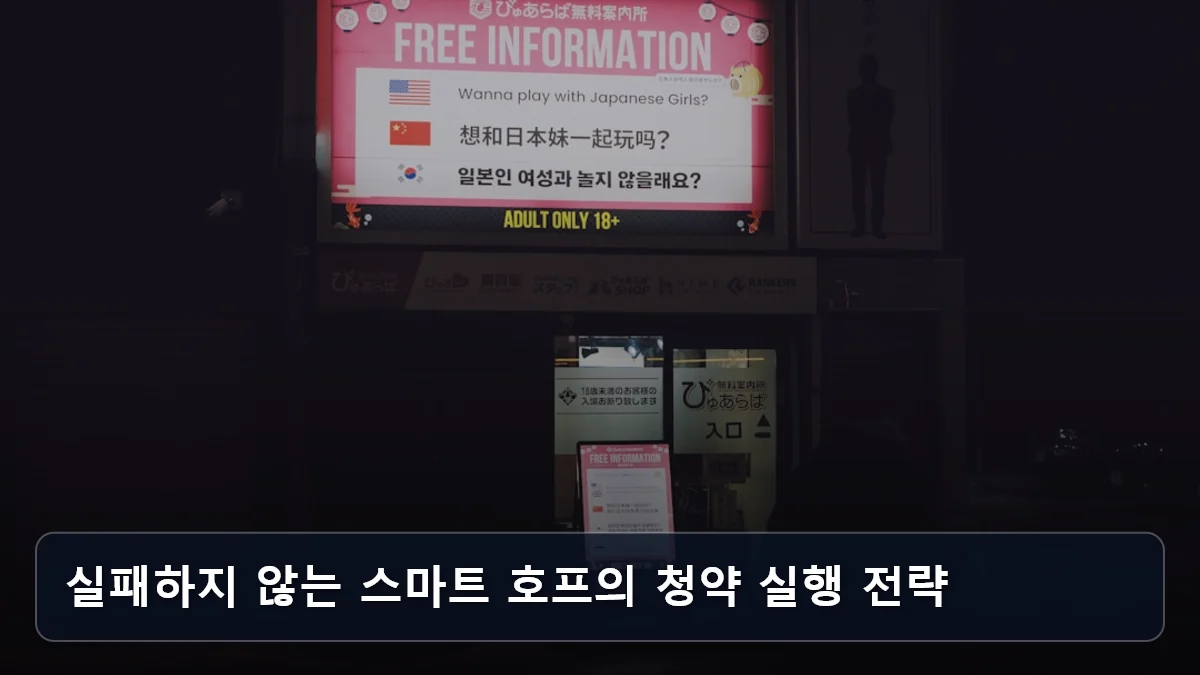 실패하지 않는 스마트 호프의 청약 실행 전략 관련 이미지