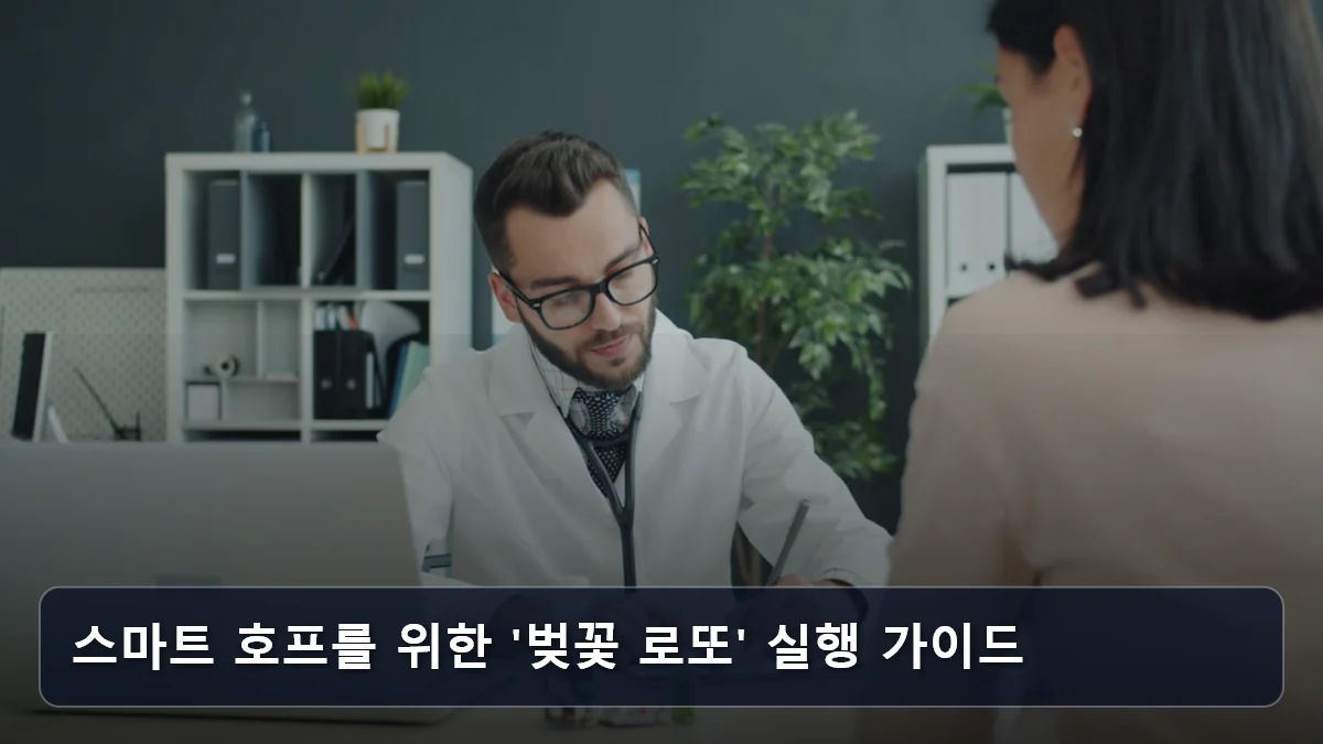 스마트 호프를 위한 '벚꽃 로또' 실행 가이드 관련 이미지