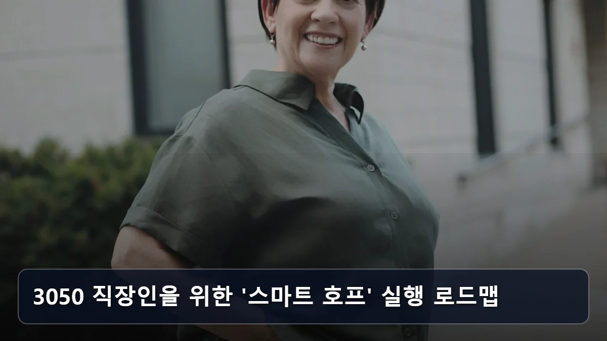 3050 직장인을 위한 '스마트 호프' 실행 로드맵 관련 이미지